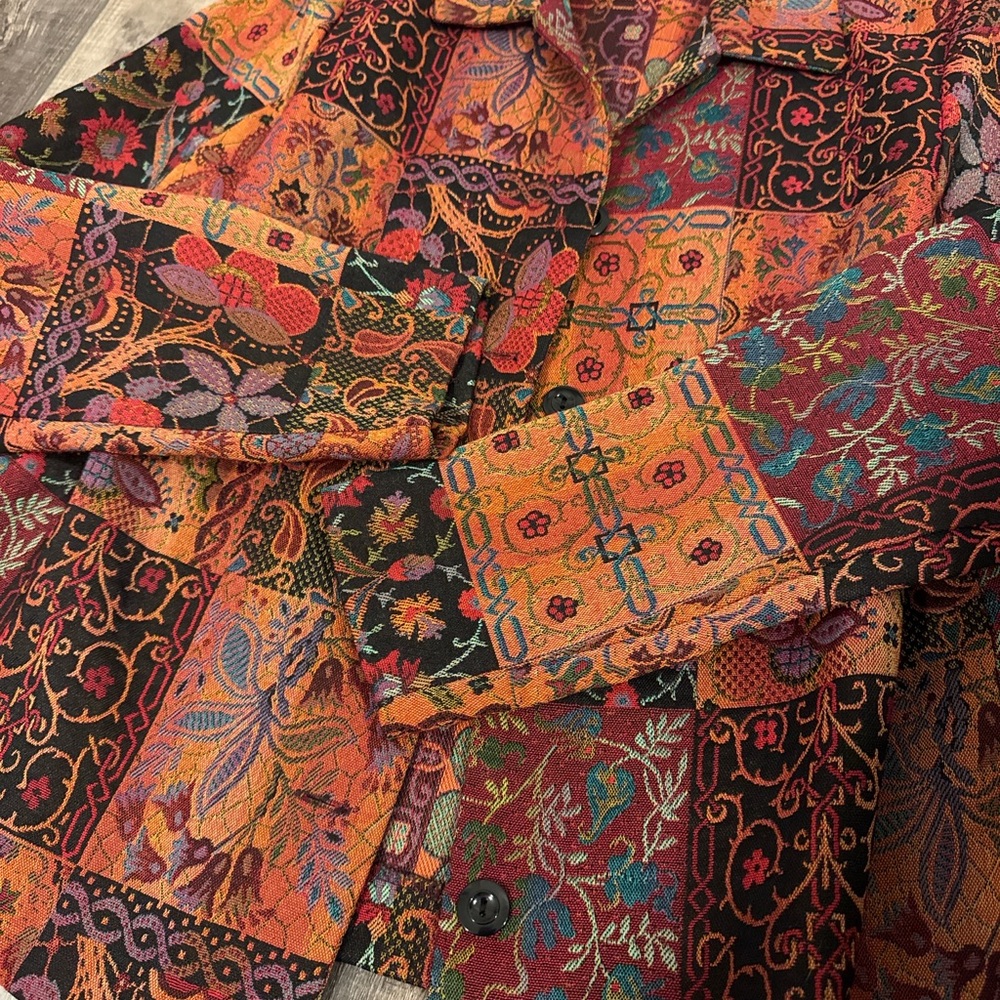 Appleseed's Multicolor Patterned Blazer - Picture 4 of 7